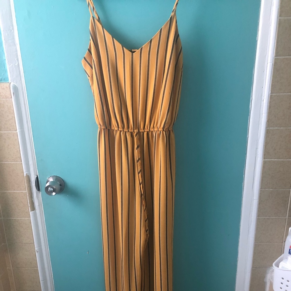 Yellow romper